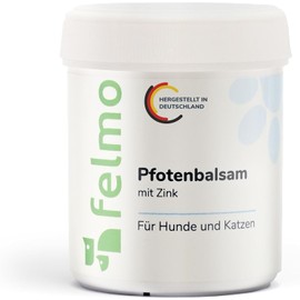 FELMO Paw Balm for Dogs & Cats (130ml) | Zinc-Based Protection & Care for Dry, Cracked, or Stressed Paws | Odourless, Paraben-Free Formula