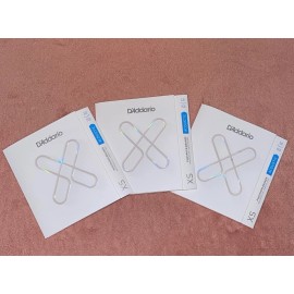 D'Addario Set of 3 - D'Addario XSAPB1253 Phosphor Bronze Acoustic Guitar Strings 12-53