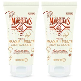 Le Petit Marseillais - 1 Minute Under Shower Mask - Délice de Honey - 75 ml - Pack of 2