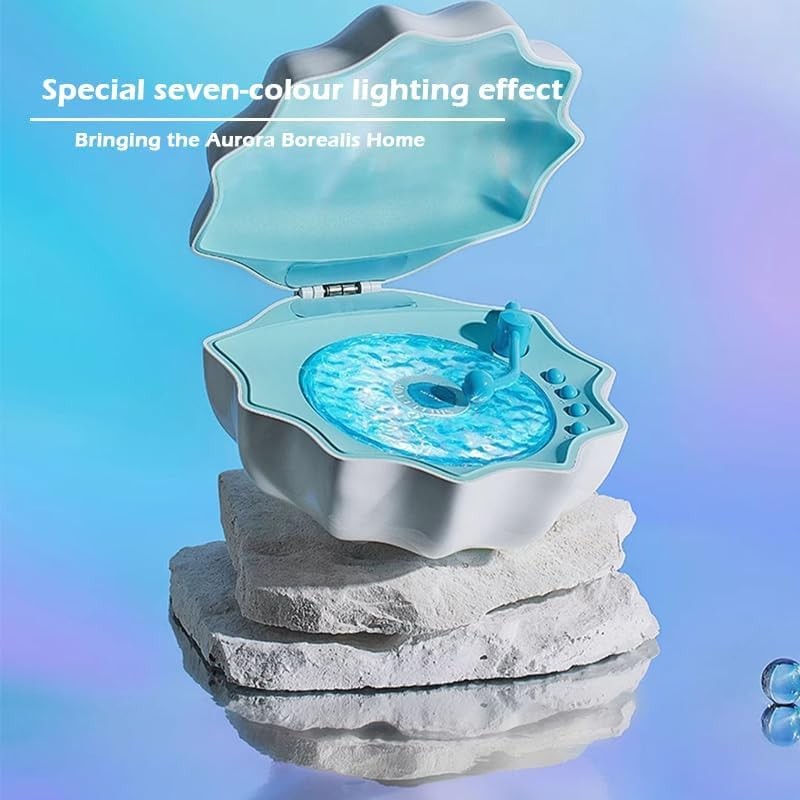 Shell Bluetooth Speaker, Shell Speaker, Waves Bluetooth Speaker with Mood