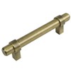 Cosmas® 161-3.5BAB Brushed Antique Brass Contemporary Bar Cabinet Handle Pull