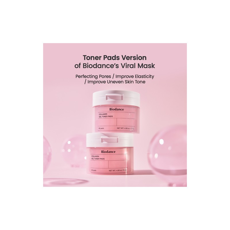 Biodance [Biodance]Collagen Gel Toner Pads (60 pads)