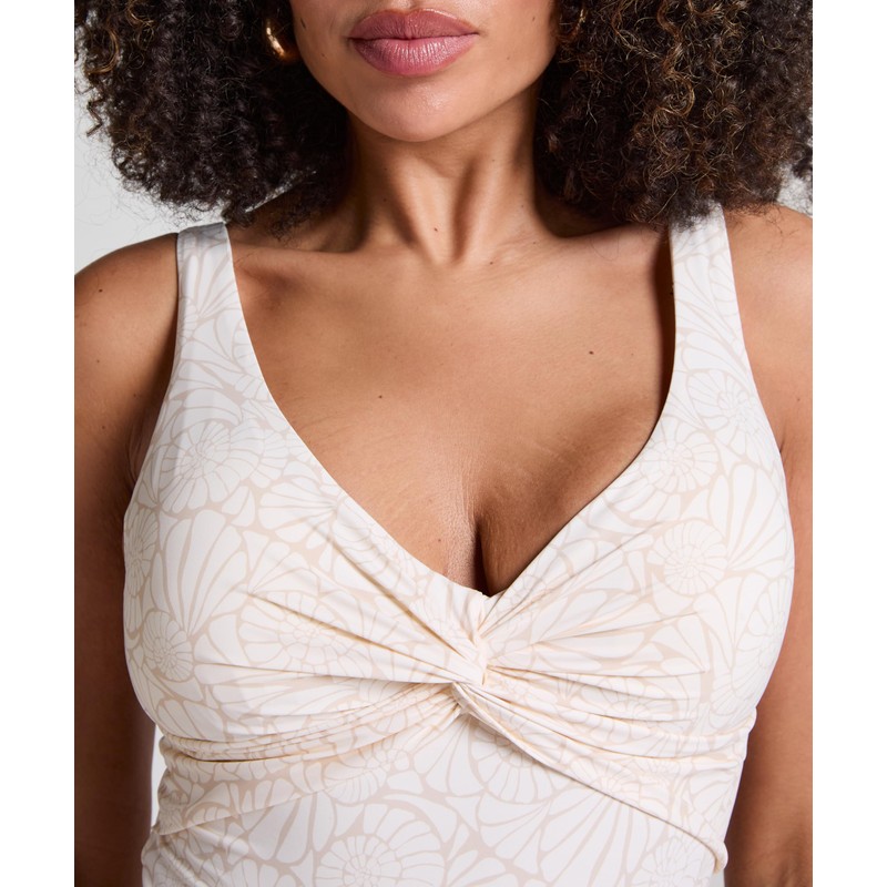 Hunkemöller Caicos Shaping Badeanzug - Fog - XL