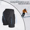 Tentock 3D Protective Hip for Snowboarding，Butt Padded Safety Impact Shorts