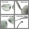 REONAS Men's Polarized + Color Changing Pilot Sunglasses, For Driving,