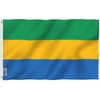 ANLEY Fly Breeze 3x5 Feet Gabon flag - Vivid Color