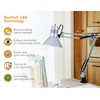 Bostitch Office VLF100-SLV Swing Arm Desk Lamp with Clamp Mount,
