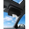 Multi-Functional Car Tissue Holder with ‌2 Storage Nets, Upgraded PU