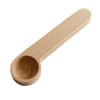 Lunae Coffee Clip Scoop, Solid Beech Wood, Bean Measuring Spoon,