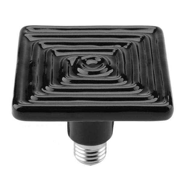 Zerodis 220-230 V Reptile Heating Lamp Reptiles Infrared Ceramic Heater