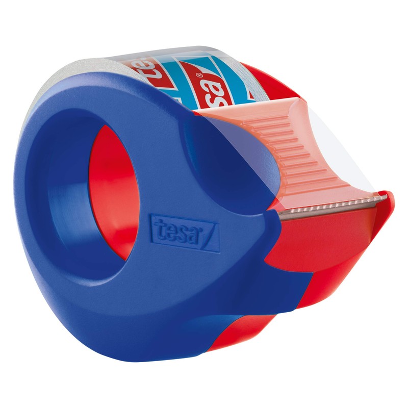 tesa UK 57858-00000-03 Mini Hand Dispenser Clear Semi-Automatic Tape Label