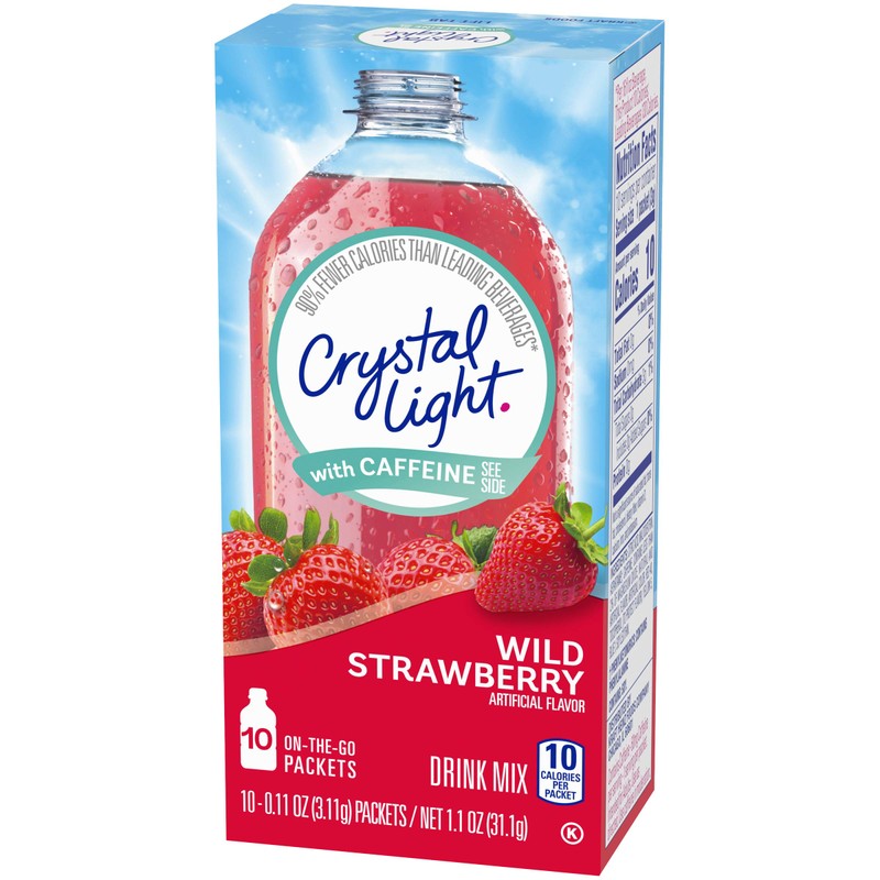 Crystal Light Wild Strawberry On The Go, (10 Count of