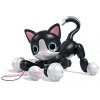 Zoomer Robot Kitty Whiskers Cat Pink Black USB power charger