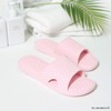 Non-slip bathroom travel waterproof slippers with comfortable feet Bubble Blue 2ea