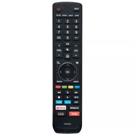 Unbranded EN3S39H Replace Remote for Hisense TV 49H6030E 49H6040E 65H8050D 65H8080E 55H6C