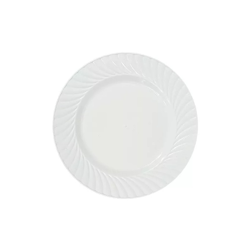 Boris 5 Platos Trinche De Platico Diámetro 26cm Capacidad 650ml