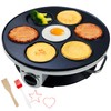 Aoruru Electric Pancake Maker for Kids Mini Crepe Maker Nonstick