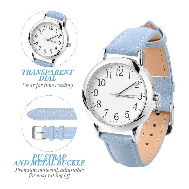 LEDMOMO Kids Watch Student Watch Wrist Watch Women Ladies Dial