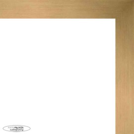 A3 16.5x11.7 Contemporary Bronze Complete Wood Picture Frame with UV Acrylic Plexiglass, Foam Board Backing & Hardware Included