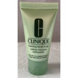Clinique New CLINIQUE Foaming Facial Soap Very Dry to Combination Oily 1 fl oz liq/30ml