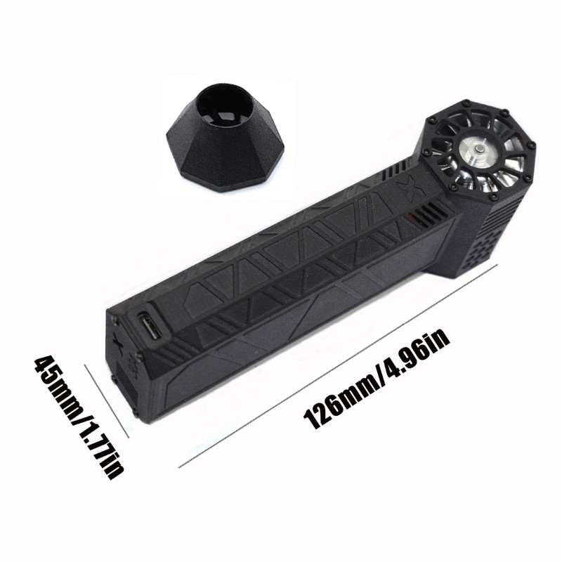 Jet Dry Blower Black 150000 RPM 3000mAh Turbo Powered Blower