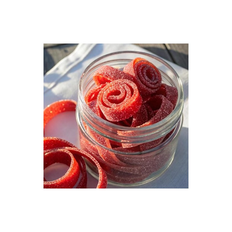 Dulces Colibri - Premium Strawberry Chamoy Belts | Dry Chamoy