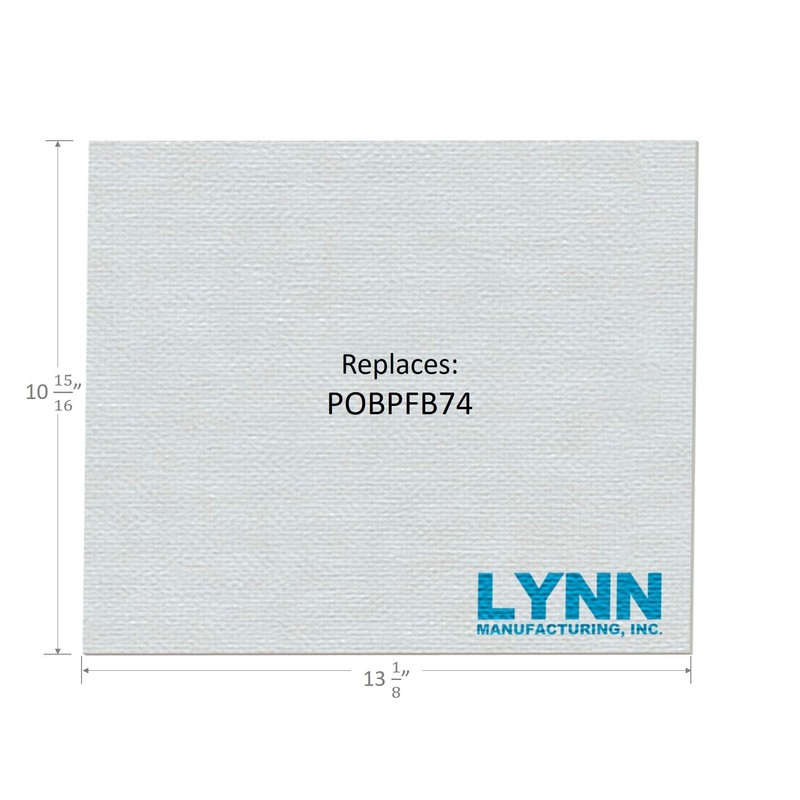 Lynn Manufacturing Replacement Buck Stove Fiber Baffle Board, Model 51