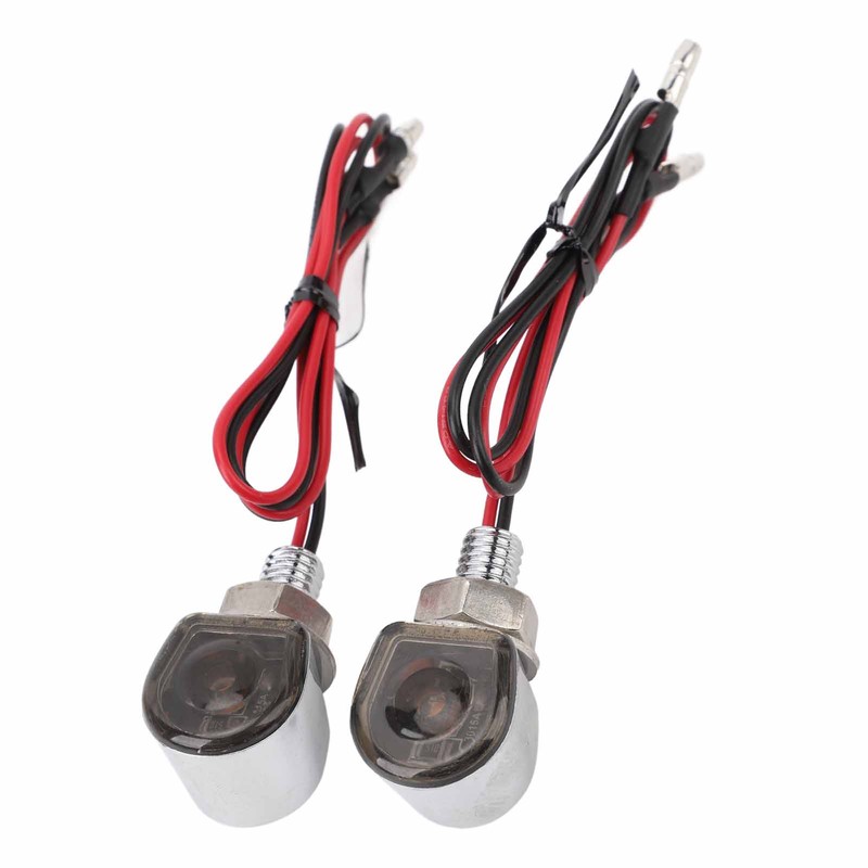 Handlebar LED Turn Signal Light DC12V Retro Mini Waterproof Increased