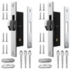 Mdkave Hidden Mortise Lock,Mortise Lock Replacement Parts,Pocket Door Locks,Sliding Door
