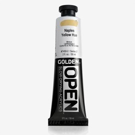 Open 2 Oz Acrylic Color Paints Color: Naple Yellow Hue