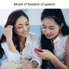 B32 Smart Translator Earbud Binaural Simultaneous Translator Multi Language Interpretation