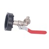 IBC Tote Adapter 1/2in Leakproof Brass Valve Coarse Thread for