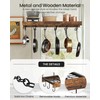 CHOEZON Hanging Pot Rack, Ceiling Wall Mounted Pot Rack for