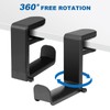 Tandoler for Headset Headphone Hook Holder Hanger Mount, Headphones Stand