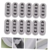 Vaguelly 12pcs Universal Toilet Seat Cushion Pads Anti-Slip Toilet Seat