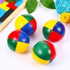 4 Pieces Juggling Balls for Beginners, Mini Juggling Kit, Soft