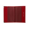 Lizzy Real Leather Hot Pink UK Passport Holder with Free