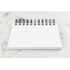 Luxpad A6 Wirebound Revision & Presentation Cards - White. 50