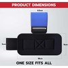 AQF Weight Lifting Hooks Straps, Non-Slip Rubber Coating Grips 8mm