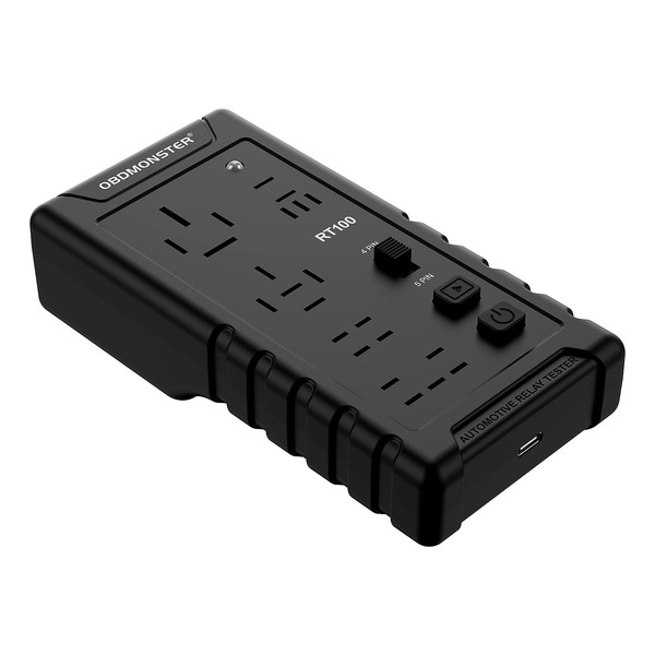 Car Relay Tester 12V/24V, Wireless 4-Pin / 5-Pin Relay Inspection