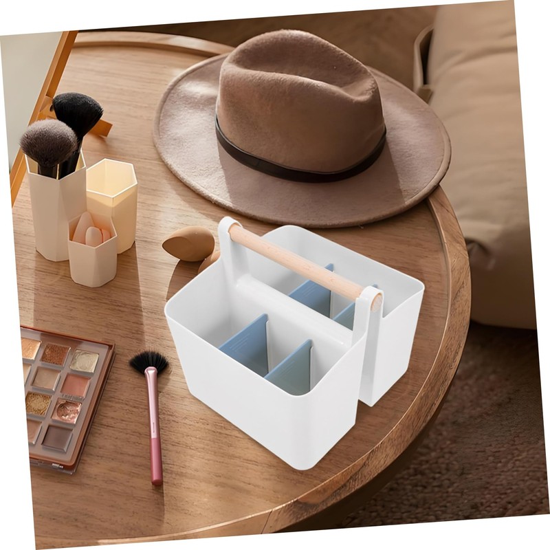 Ciieeo Portable Pen Storage Box with Handle Multi Functional Organizer