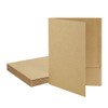 10pcs Kraft Paper Folder Set A4 File Folder File Folder