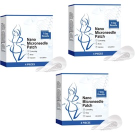 Parche De Nano Microagujas, Parche Nano, Parche De Cuidado Del Cuerpo, Masaje Suave Y Relajante,reducir las líneas finas y los poros (3PCS)