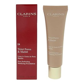 Clarins Pore Perfecting Matifying Foundation - # 04 Nude Amber 30ml/1oz