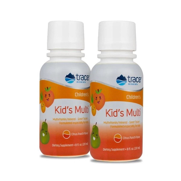 Trace Minerals | Kid's Multi | Liquid Multivitamin Supplement with