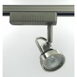 METRO  LIGHTING  Low Voltage Track Lighting Head,12V ,MR16, Satin Nickel 105 SN