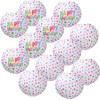 Honoson 12 Pcs Paper Lanterns Happy Birthday Decoration 10in Hanging