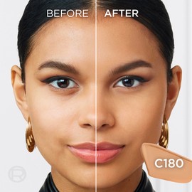 L'Oreal Paris Infallible Skin Ink 2-in-1 Foundation Concealer Hybrid Face Makeup, up to 48HR Transfer-Resistant with Buildable Light to Full Coverage, 180 Cool