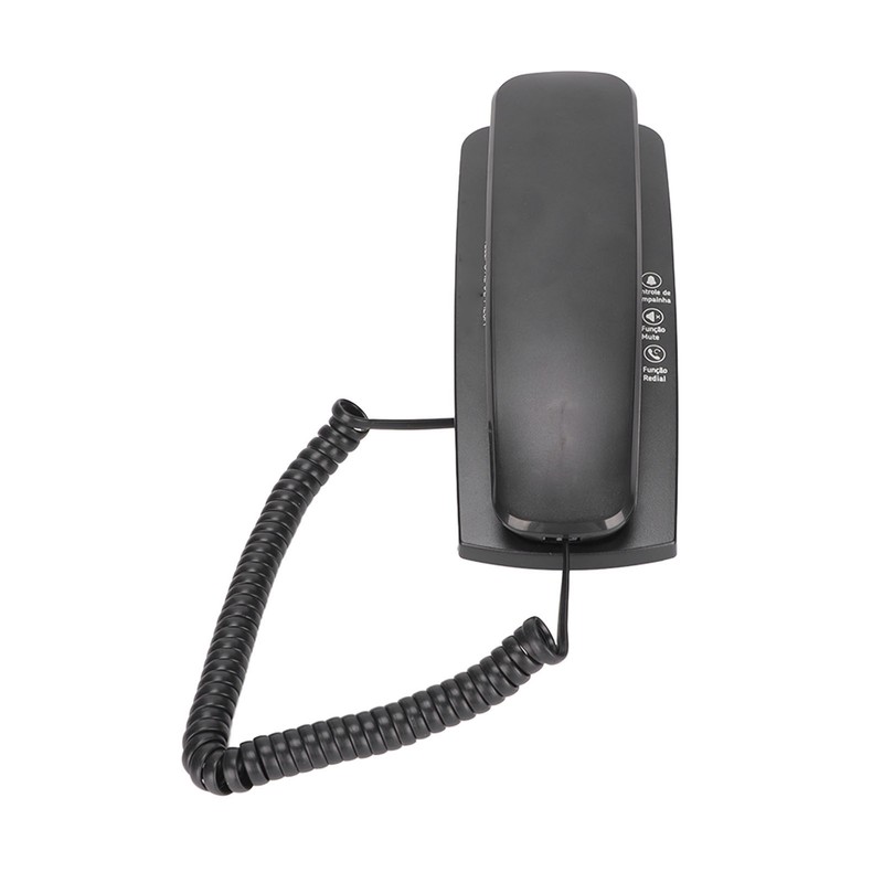 KXT1042 Wall Phone Wired Fixed Telephone with Mute Redial Function