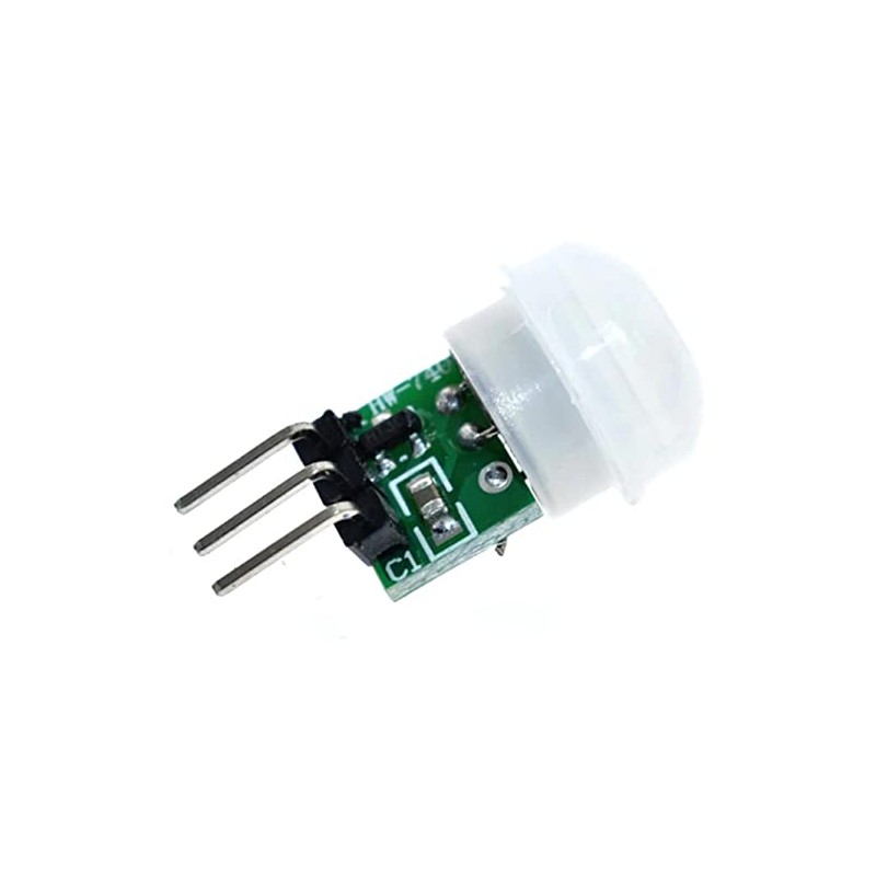CANADUINO® PIR Mini Motion Detector Sensor - 12mm Diameter -